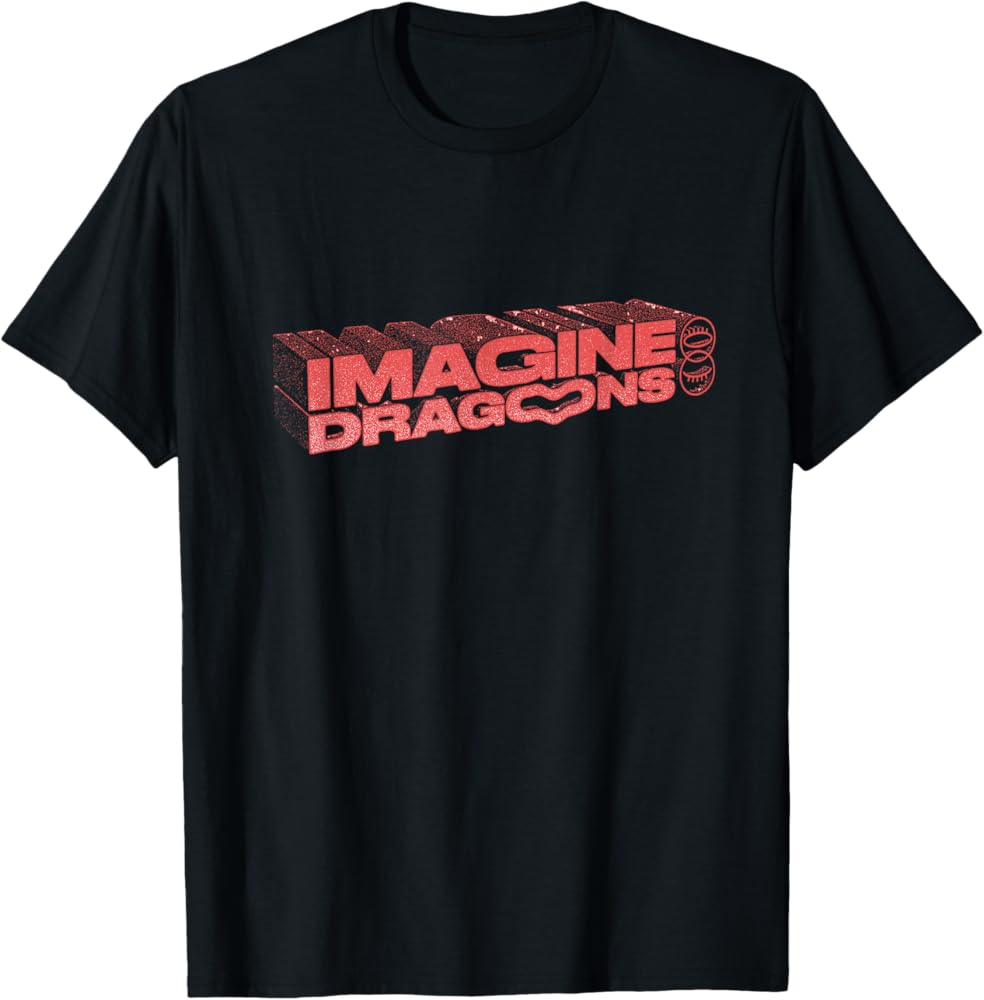 Amazon.com: Official Imagine Dragons Heart Logo T-Shirt : Clothing